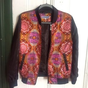 Mongolian jacket with hand embroidery